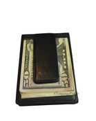Osgoode Marley RFID Magnetic Bifold Money Clip Mens Leather Wallet