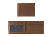 Johnston & Murphy Rhodes Super-Slim RFID Leather Wallet - Tan