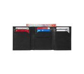 Victorinox  Altius Alox Tri-Fold RFID Mens Leather Wallet - Black