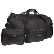 A.Saks  30" Folding Collapsible Duffel Bag w/Pouch - Black