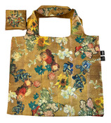 LOQI - Vincent Van Gogh Bouquet / Flower Pattern Folding Tote Bag