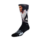 PERRI'S SOCKS Elvis Presley White Suit Socks, 1 Pair - One Size