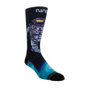 PERRI'S SOCK - NASA  Astronaut  Space Moon Man Socks - 1 Pair - One Size