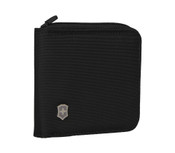 Victorinox Travel Accessories 5.0 Zip-Around Nylon Wallet - Black