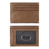 Johnston & Murphy Jackson RFID Weekender Mens Leather Card Case Wallet