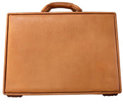 Hartmann Belting Leather Attache Case 4" Briefcase A4 - Natural Tan