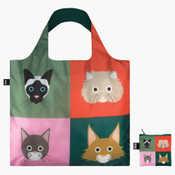 Stephen Cheetham Cats Folding Tote Bag
