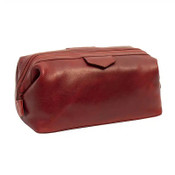 Prime Hide Leather Tuscan Framed Toiletry Travel Kit