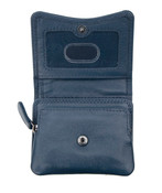 PrimeHide Verona Small Womens RFID Leather Pouch Purse Wallet