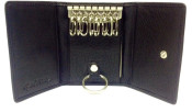 Osgoode Marley Leather 8 Hook Key Case 1595 Black Keycase