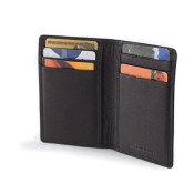 Osgoode Marley Cashmere Leather RFID Blocking 8 Pocket Card Case Wallet 1267