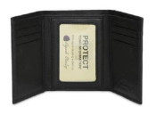 Osgoode Marley RFID Double ID Trifold Mens Cashmere Leather Wallet 1205