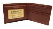 Osgoode Marley Mens Leather RFID Security Passcase Bifold Wallet 1241