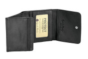 Osgoode Marley Womens Leather RFID Mini Wallet Black 1254