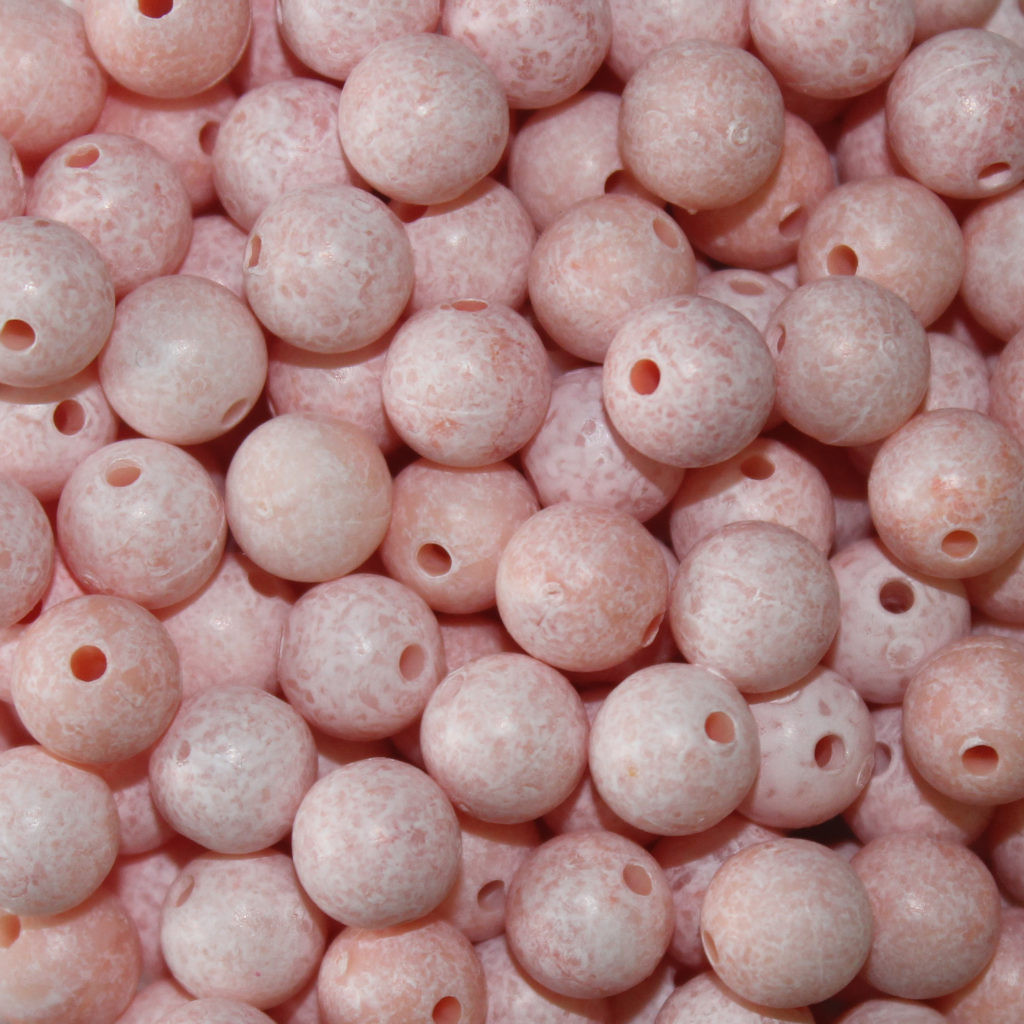 Trout Beads Cotton Candy Mottled Beads