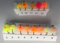 Egg Flies 2pk (13 Colours, 2pk or 6pk)