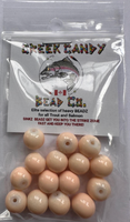 CREEK CANDY BEADS Dead Egg 8mm SINKZ (15 pack)