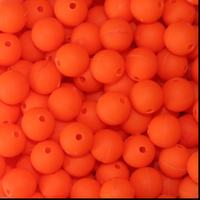 Troutbeads Fluo. Orange three sizes available