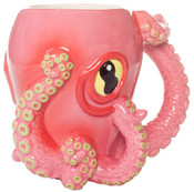 Pink Octopus Mug