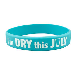 Dry July  Wristband