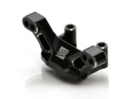 22S HD FRONT CAMBER BLOCK, 7075 black w/ silver