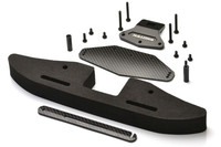 DR10 FRONT BUMPER SET, alloy, cf and foam with GNSS slot
