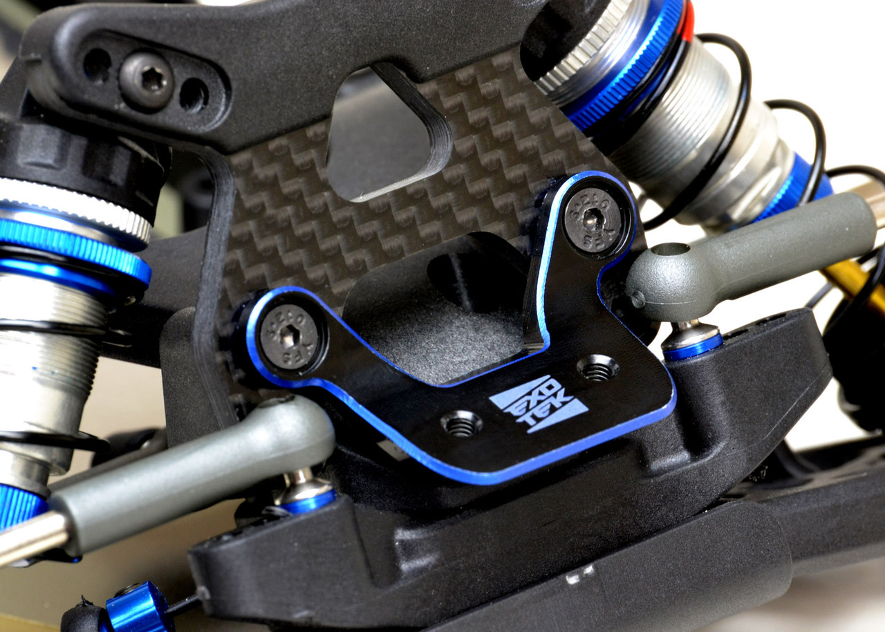 B6.3 B6.4 HD FRONT WING MOUNT, 7075 2 color anodized B6.3 B6.4 HD FRONT WING MOUNT, 7075 2 color anodized