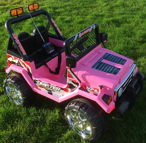 12V 2 Seater 4x4 Truck Jeep (Pink) (S618-PINK) 12V 2 Seater 4x4 Truck Jeep (Pink) (S618-PINK)
