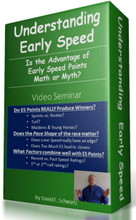 Understanding Early Speed Points