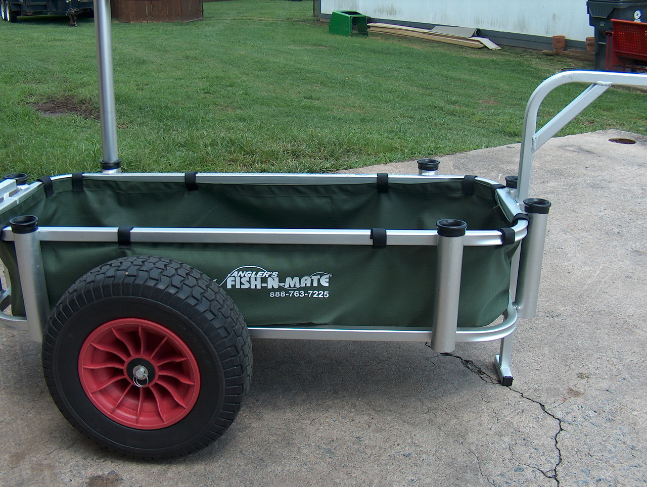 Large Green Cart Liner - Angler's Fish-N-Mate Store Fish N Mate Cart Caddy Fits 2 Receiver Hitch