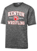 Kenton Wrestling BLACK/GRAY Electric Performance Shirt