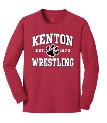 Kenton Wrestling Long Sleeve - Red