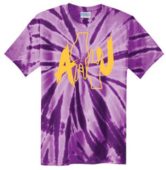 AU Purple Tye Dye T-shirt