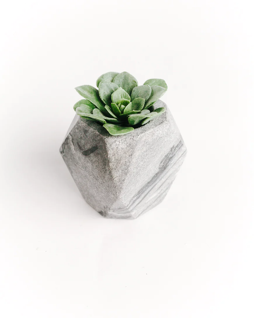 Marble Planter                                               FREE SHIPPING