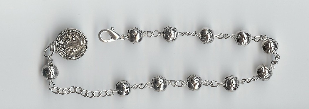 Howolite Gemstone Twistable Full Rosary Wrap Bracelet — Agapao Store