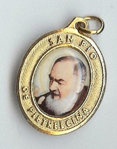 Close-Up of Padre Pio Giving His Blessing - Picture 1