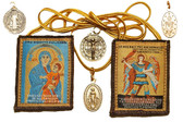 The 12-Way, All Protecting Brown Scapular with over 85 Protections!