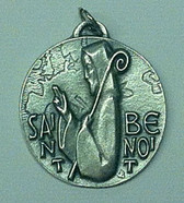 HISTORICAL Saint Benedict Medal Bust