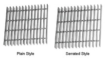 GRATING GALV IRON 2'X20' PITCH 1-3/16