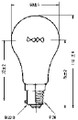 LAMP NAVIGATION B-22 24V 60W