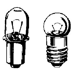 2.5 v flashlight bulb