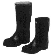 BOOTS RUBBER WITH STEEL TOE LONG 27CM 