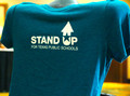 Stand Up t-shirt in heathered teal