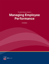 The Administrator's Guide to Managing Employee Performance Cover