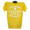 Yellow shirt with Texans for strong public school in white text with image of Texas