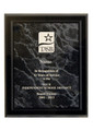Customized Award: 8" x 10" Black Marble Acrylic (Taxable)