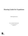 Hearing Guide for Expulsions - PDF Format
