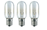 (3 pack) Microwave Light Bulb - 40 watt T8 for GE WB36x10003