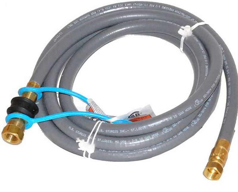 er 99263 10 Foot 3/8 Inch Natural Gas Hose Kit with 3/8 Quick