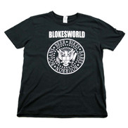 Blokesworld Ramones style shirt - Front